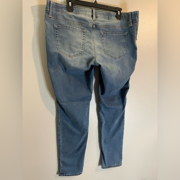 Isabel Maternity by Ingrid & Isabel Side Panel Jeans, womens maternity sz14/32R - Picture 5 of 5